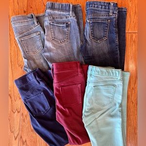 Lot of Girls size 7 Jeans